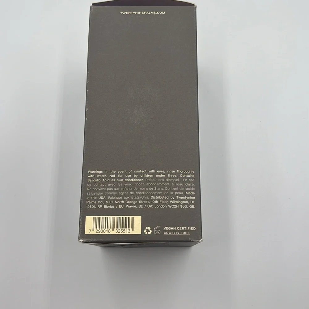 Twentynine Palms Pinyon Poet Body‎ Wash - Black